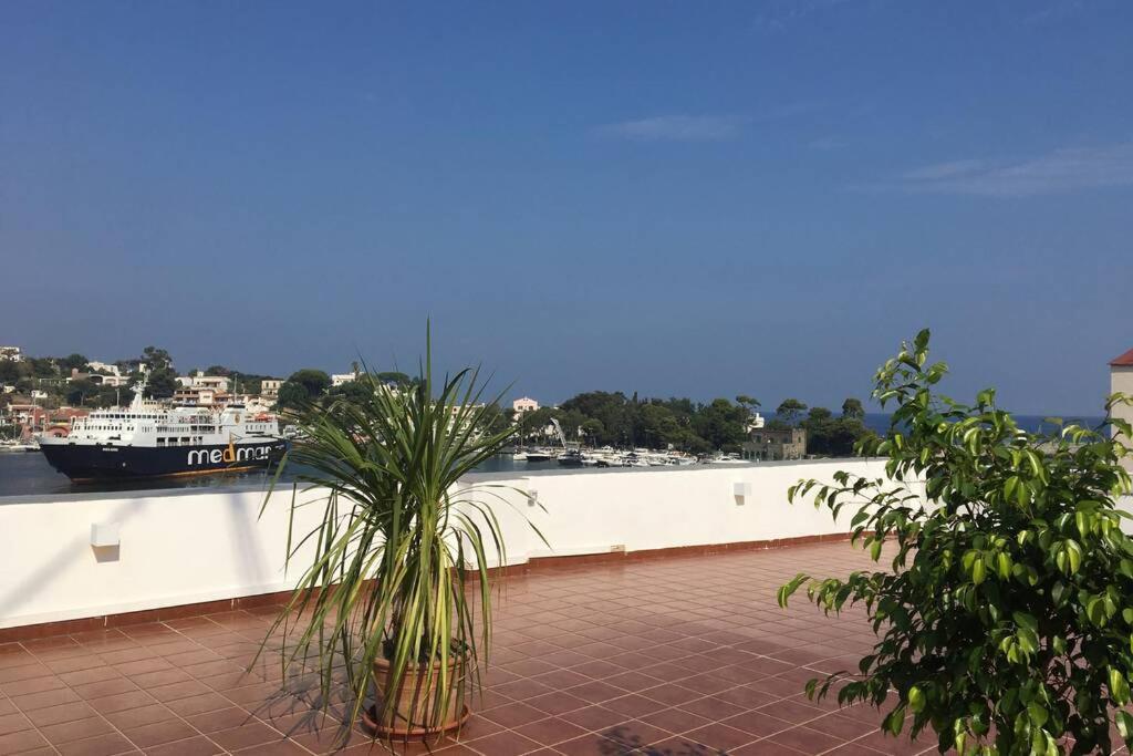 Panorama Da Cartolina Apartman Ischia Kültér fotó